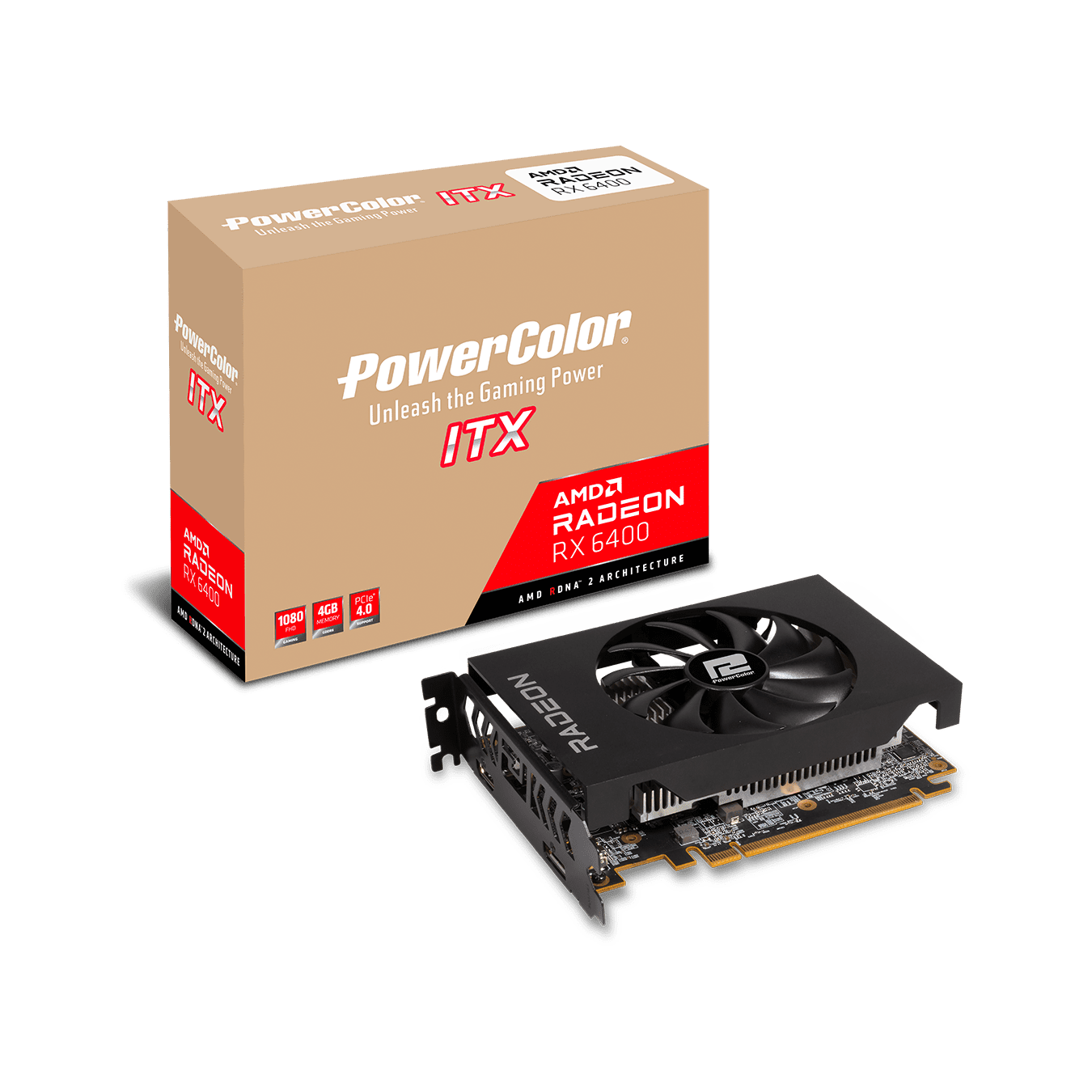Radeon RX6400 | PCパーツメーカーの総合サプライヤーCFD販売の Radeon RX6400 | PCパーツメーカーの総合サプライヤーCFD販売の